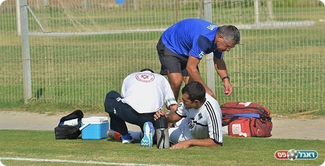 פציעתו של גיא צרפתי (אבי רביבו)